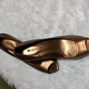 Retro Gold Open toe